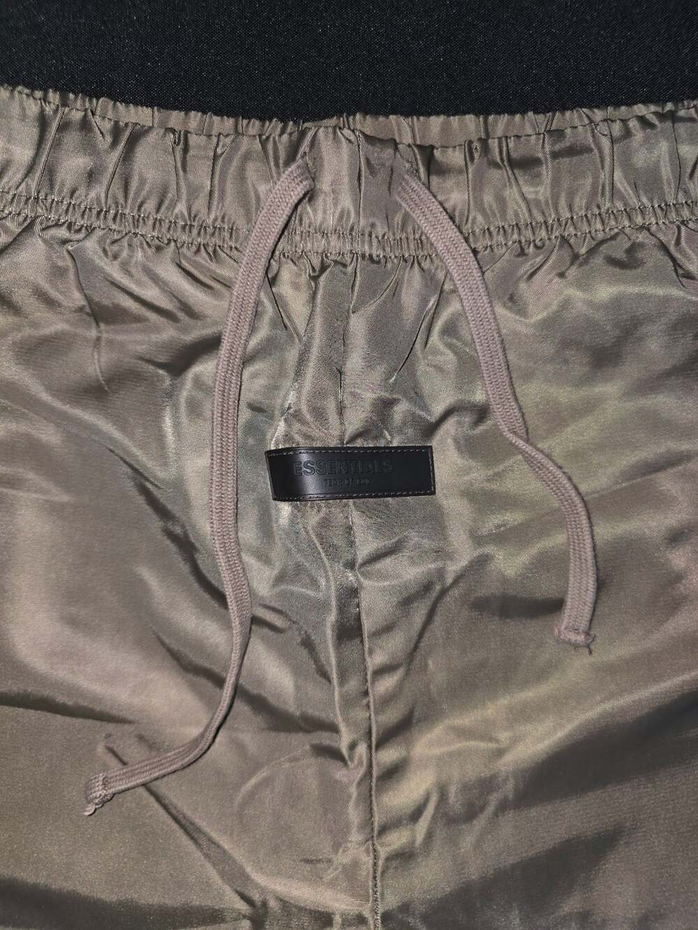 Fear of God Essentials Nylon Track Pants Brown